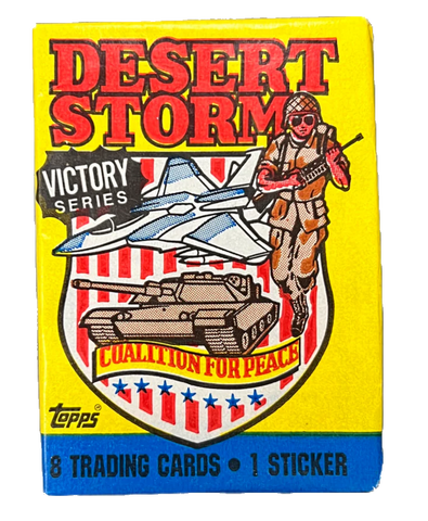 Operation Desert Storm Trading Cards (1991 Victory Series) 1 Pack