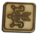Monster Hunter Weapon Symbol 1" WoodPatch - WoodPatch