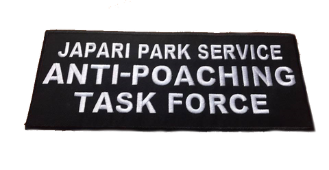 Japari Park Anti-Poaching ID Panel Embroidery Patch - WoodPatch