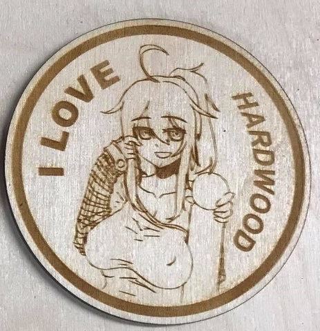 I Love Hardwood-Chan - WoodPatch