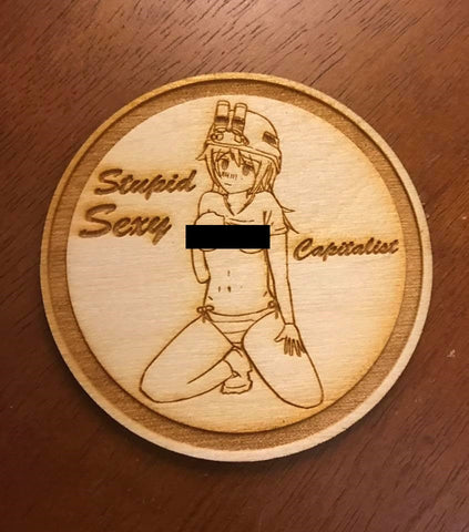 Stupid Sexy Capitalist WoodPatch - WoodPatch
