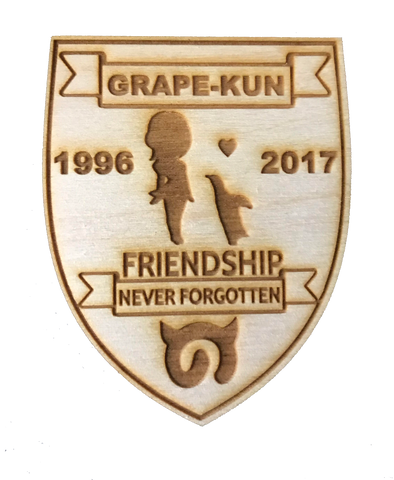 Grape-Kun Memorial Charity WoodPatch - WoodPatch