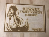 Spice & Wolf Holo Portrait - WoodPatch