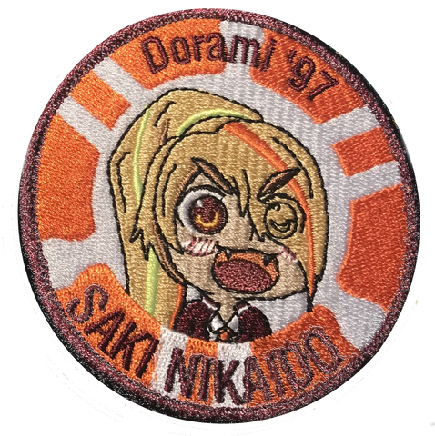 Biker Girl Embroidery Patch - WoodPatch