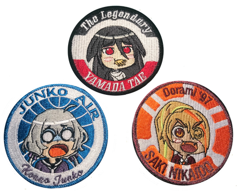 Zombieland Saga Embroidery Patch & Sticker Set 1 - WoodPatch