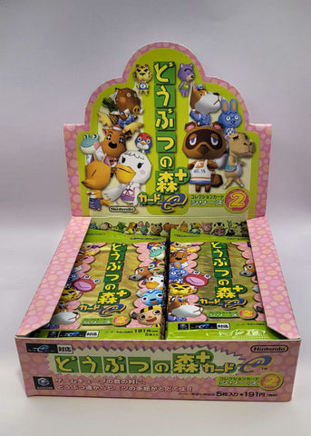 Japanese Animal Crossing/Doubutsu No Mori+ e-Reader Card Boxes and Packs