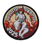 Halloween Woodchan 2025 Woven Patch