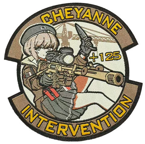 Cheyanne Intervention Woven Patch