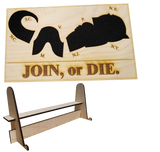 Join, or Die Plaque - America's 250th Anniversary Rerun