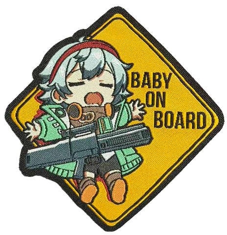 Baby on Board G11 Woven Patch