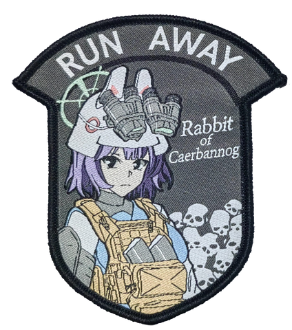 Rabbit of Caerbannog Woven Patch