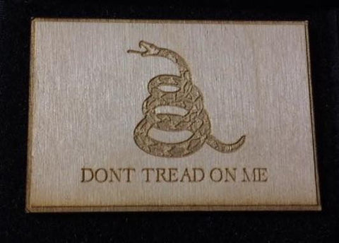 Don't Tread On Me - WoodPatch