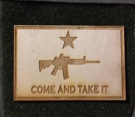 Come And Take It AR-15 - WoodPatch