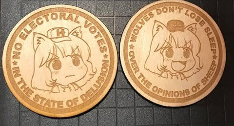Election 2016 Patch-Set - WoodPatch