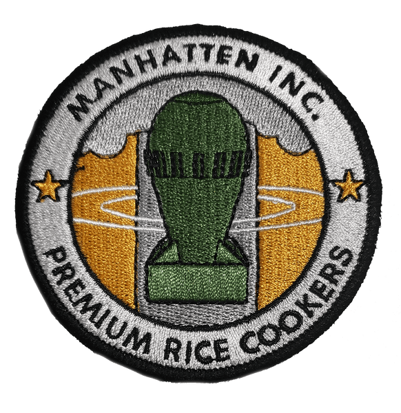 Manhattan Rice Cooker Embroidery Patch – WoodPatch