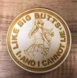 Big Butts Patch - WoodPatch