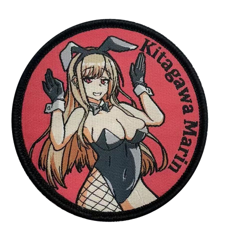 Marin Bunny Girl Woven Patch