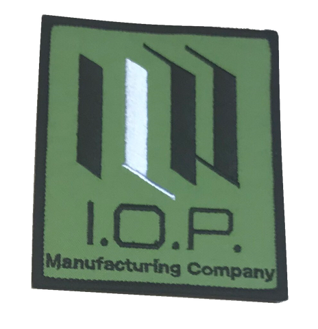 I.O.P Mfg Embroidery Patch - WoodPatch