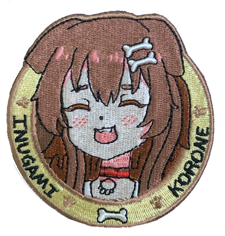 Korone Embroidery Patch