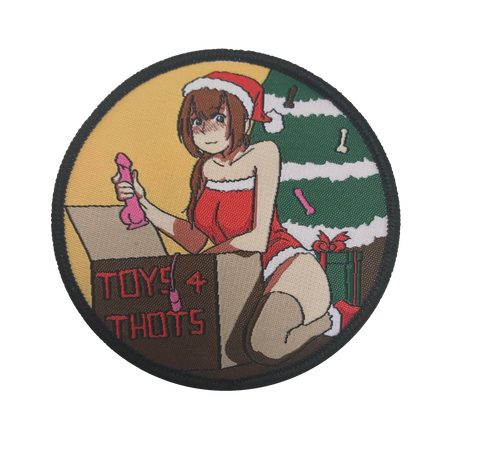 Toys 4 Thots Woven Charity Patch - WoodPatch