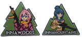 Yuru Camp Innawoods & Innamountains Embroidery Patches