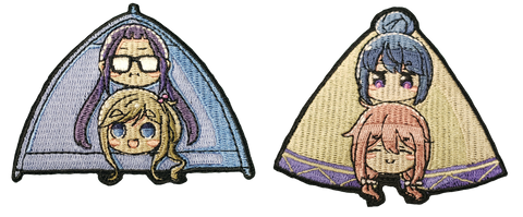 Yuru Camp Tent Embroidery Patches