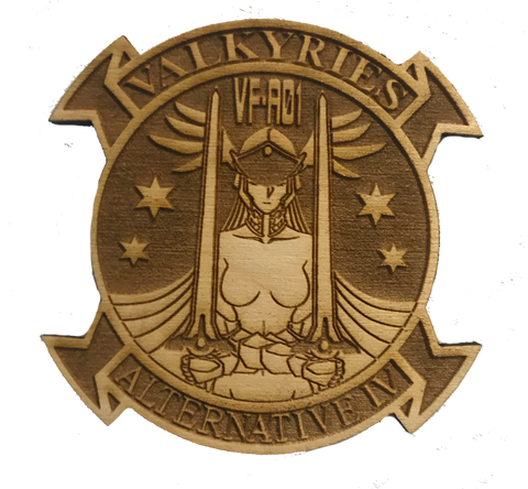 Muv-Luv Valkyries Wood Patch - WoodPatch